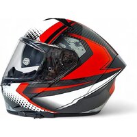 Мотошлем AIM RH360 360-002-M (M, Carbon Battle Red) - Изображение №2 — Chaika Market