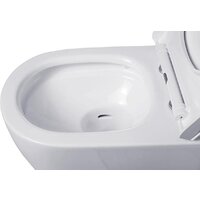 Унитаз подвесной Roxen Porto в комплекте с инсталляцией StounFix Dual Fresh 6 в 1 576390 (кнопка: белый глянец) - Изображение №8 — Chaika Market