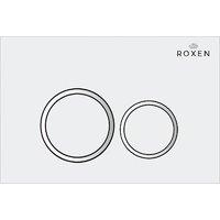 Унитаз подвесной Roxen Vine Tornado в комплекте с инсталляцией StounFix Dual Fresh 6 в 1 979007 (кнопка: белый глянцевый) - Изображение №2 — Chaika Market