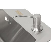 Кухонная мойка ARFEKA ECO AR мойка 600*500, коландер, дозатор SATIN - Изображение №5 — Chaika Market