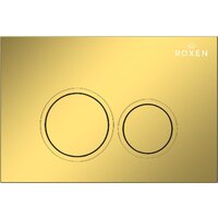 Унитаз подвесной Roxen Cube bidet в комплекте с инсталляцией StounFix Dual Fresh 6 в 1 968094 (кнопка: золото глянцевое ) - Изображение №11 — Chaika Market