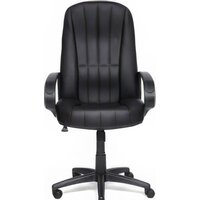 Офисное кресло TetChair СН-833 (кожзам, черный) - Изображение №4 — Chaika Market