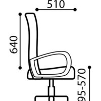 Офисное кресло Brabix Heavy Duty HD-004 (черный) - Изображение №15 — Chaika Market