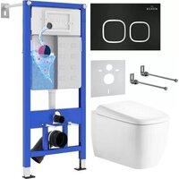 Унитаз подвесной Roxen StounFix Dual Fresh 968515 — Chaika Market