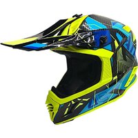 Мотошлем AIM RH855 Carbon Razor RH855R-DYB-XXL (XXL, желтый/синий) — Chaika Market