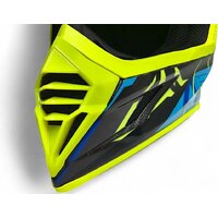 Мотошлем AIM RH855 Carbon Razor RH855R-DYB-XXL (XXL, желтый/синий) - Изображение №7 — Chaika Market