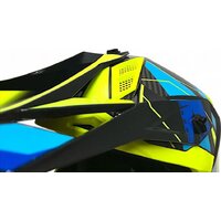 Мотошлем AIM RH855 Carbon Razor RH855R-DYB-XXL (XXL, желтый/синий) - Изображение №11 — Chaika Market