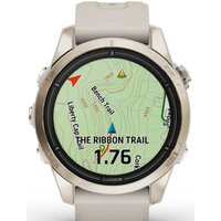Умные часы Garmin Epix Pro Gen 2 Sapphire 42 мм (мягкое золото/песок) - Изображение №9 — Chaika Market