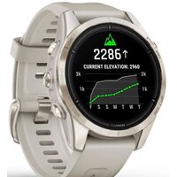 Умные часы Garmin Epix Pro Gen 2 Sapphire 42 мм (мягкое золото/песок) - Изображение №3 — Chaika Market