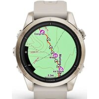 Умные часы Garmin Epix Pro Gen 2 Sapphire 42 мм (мягкое золото/песок) - Изображение №8 — Chaika Market