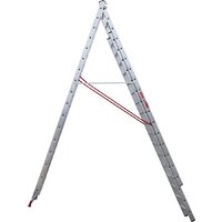 Лестница-стремянка Новая высота NV 323 трёхсекционная усиленная 3x17 ступеней - Изображение №10 — Chaika Market