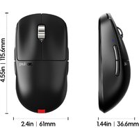 Игровая мышь Pulsar X2A v3 eS Mini Wireless - Изображение №5 — Chaika Market