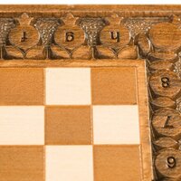 Шахматы/шашки/нарды Haleyan резные с гранатами 40 kh122 - Изображение №2 — Chaika Market