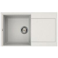 Кухонная мойка Elleci Easy 300 Bianco Titano 68 — Chaika Market