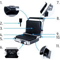 Электрогриль Yoer EG02S - Изображение №18 — Chaika Market