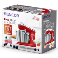 Планетарный миксер Sencor STM 3624RD - Изображение №10 — Chaika Market