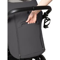 Коляска прогулочная «книга» Sweet Baby Contente Plus Basic (серый) - Изображение №17 — Chaika Market