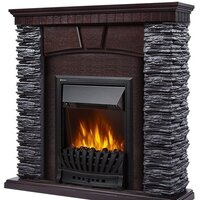 Портал Firelight Porto Classic (камень черный/шпон венге) - Изображение №2 — Chaika Market