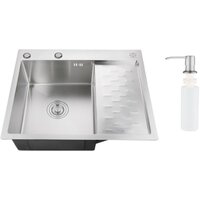 Кухонная мойка РМС MRK-6350L (с дозатором) — Chaika Market