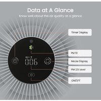 Очиститель воздуха SmartMi Air Purifier P1 ZMKQJHQP12 (международная версия, серебристый) - Изображение №2 — Chaika Market