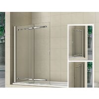 Стеклянная шторка для ванны RGW SC-44 100 см — Chaika Market