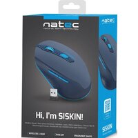 Мышь Natec Siskin (темно-синий) - Изображение №6 — Chaika Market