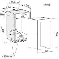 Винный шкаф Miele KWT 6422 iG OBSW - Изображение №7 — Chaika Market