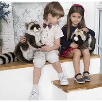 Классическая игрушка Hansa Сreation Енот-полоскун 7493 (31 см) - Изображение №16 — Chaika Market