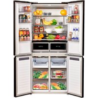 Четырёхдверный холодильник MAUNFELD MFF190NFDBG - Изображение №2 — Chaika Market