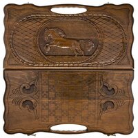 Шашки/нарды Haleyan Лошадь kh029-6 - Изображение №3 — Chaika Market