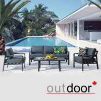 Набор садовой мебели Outdoor Торонто OUT-0027 (графит) - Изображение №4 — Chaika Market