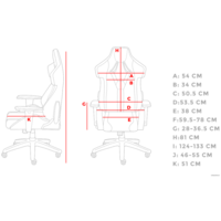 Игровое (геймерское) кресло Genesis Nitro 650 (черный) - Изображение №27 — Chaika Market