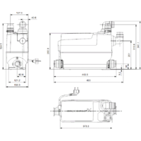 Канализационная установка Grundfos Sololift2 C-3 - Изображение №2 — Chaika Market
