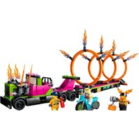 Конструктор LEGO City 60357 Трюковый грузовик и огненное кольцо - Изображение №3 — Chaika Market