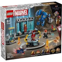 Конструктор LEGO Marvel Лаборатория Железного Человека: Зал Доспехов 76315 — Chaika Market