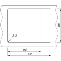 Кухонная мойка ARFEKA ZIA 65 Silken White - Изображение №6 — Chaika Market