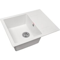 Кухонная мойка ARFEKA ZIA 65 Silken White - Изображение №1 — Chaika Market