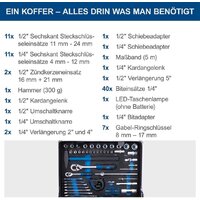 Набор домашнего мастера Scheppach TB200 5909330900 (141 предмет) - Изображение №7 — Chaika Market