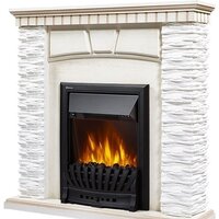 Портал Firelight Porto Classic (камень белый/шпон беленый дуб) - Изображение №2 — Chaika Market