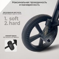 Коляска прогулочная «книга» Sweet Baby Unica (черный) - Изображение №8 — Chaika Market