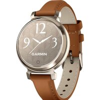Умные часы Garmin Lily 2 Classic (кремовое золото/коричневый) — Chaika Market