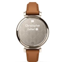 Умные часы Garmin Lily 2 Classic (кремовое золото/коричневый) - Изображение №4 — Chaika Market