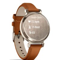 Умные часы Garmin Lily 2 Classic (кремовое золото/коричневый) - Изображение №3 — Chaika Market