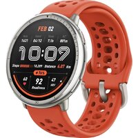 Умные часы Amazfit Active 2 Premium (серебристый, с черным кожаным ремешком) - Изображение №5 — Chaika Market
