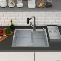 Кухонная мойка Roxen Wellnes 560240-60 - Изображение №3 — Chaika Market