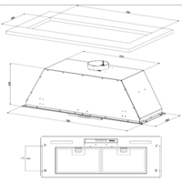 Кухонная вытяжка Korting KHI 9931 N - Изображение №2 — Chaika Market