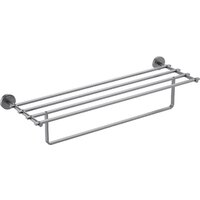 Полка для полотенца Aquatek Бетта AQ4615BGM (черный хром) — Chaika Market