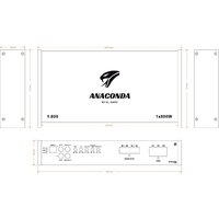 Автомобильный усилитель DL Audio Anaconda 1.800 - Изображение №6 — Chaika Market