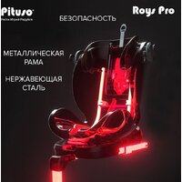 Детское автокресло Pituso Roys Pro (серый/темно-синий вкладыш) - Изображение №17 — Chaika Market
