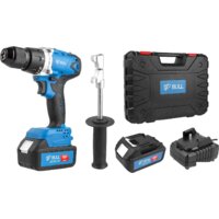 Дрель-шуруповерт Bull SR 1802 (с 2-мя АКБ, кейс) - Изображение №2 — Chaika Market